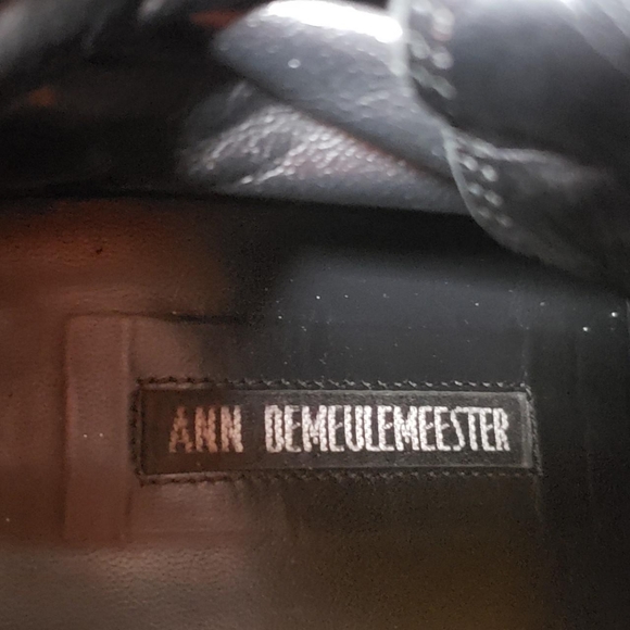 🚫SOLD🚫Ann Demeulemeester Black Lace Up Combat Boots - Picture 3 of 4